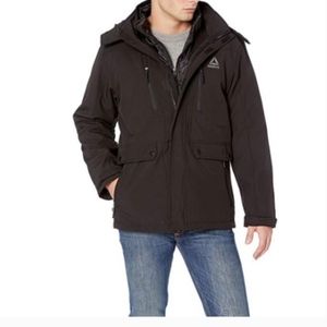 Reebok Men's 3-in-1 Softshell Systems Jacket Larg